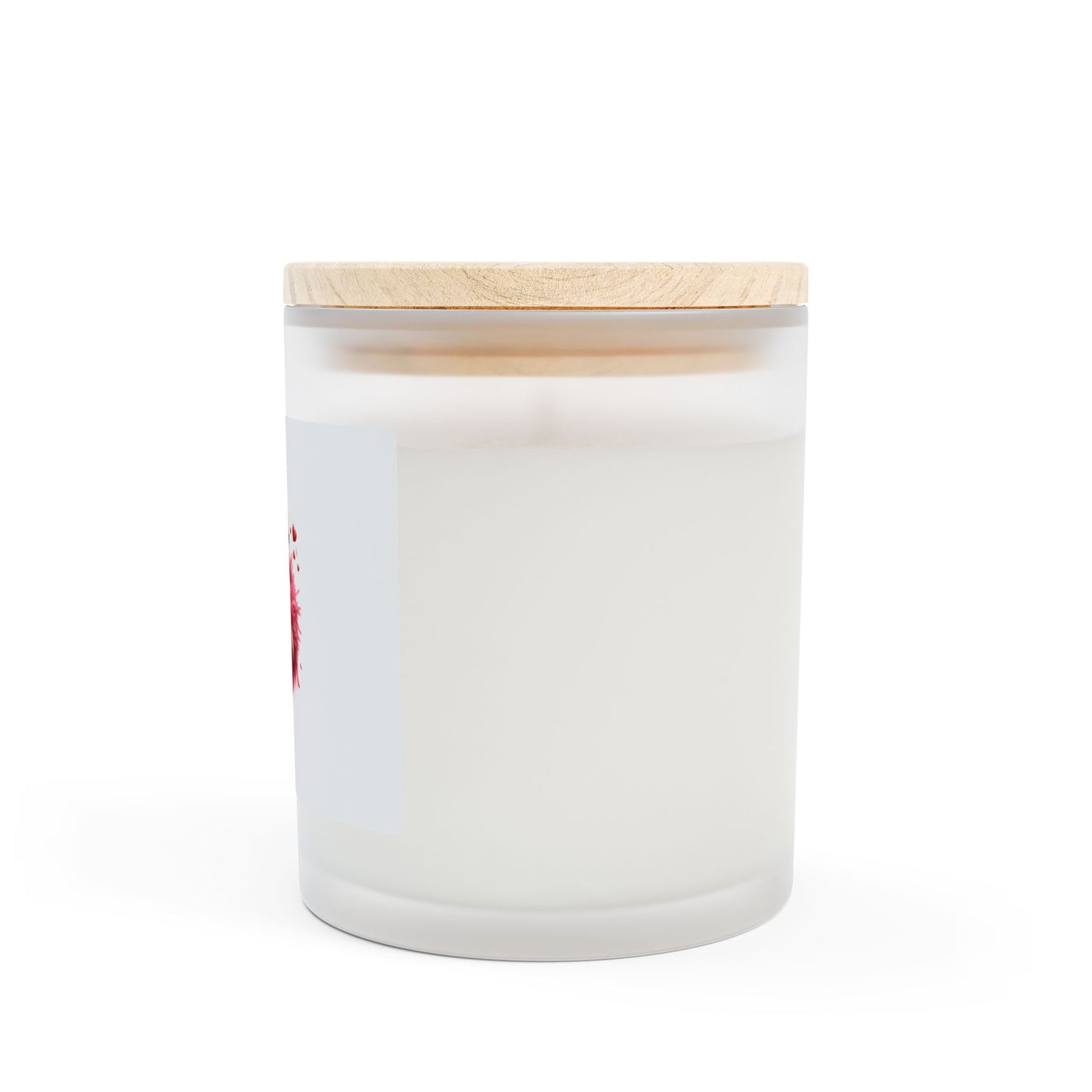 Funny Old Mom Valentine Candle in a glass jar, White Label Scented or unscented Candle 11 oz, - Eco-Friendly Soy Blend Wax, Wooden Wick,