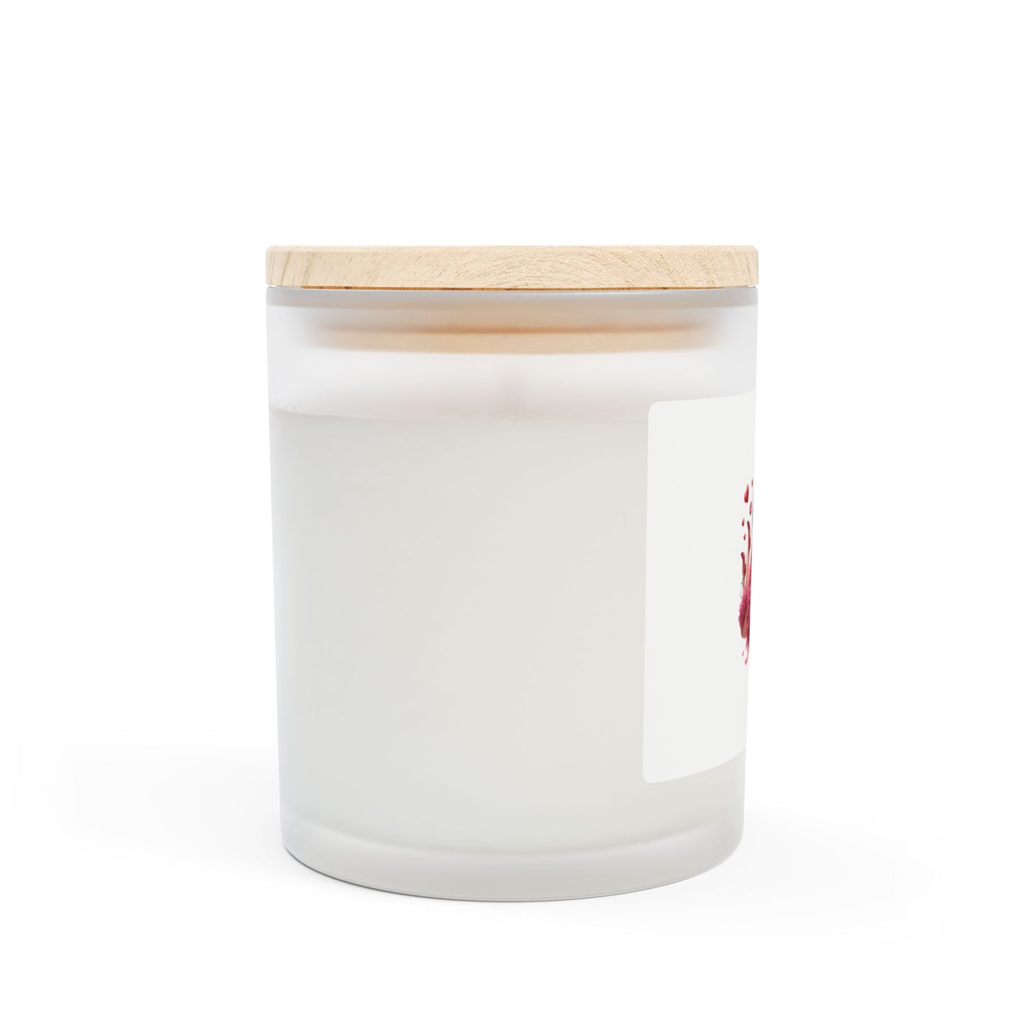 Funny Old Mom Valentine Candle in a glass jar, White Label Scented or unscented Candle 11 oz, - Eco-Friendly Soy Blend Wax, Wooden Wick,