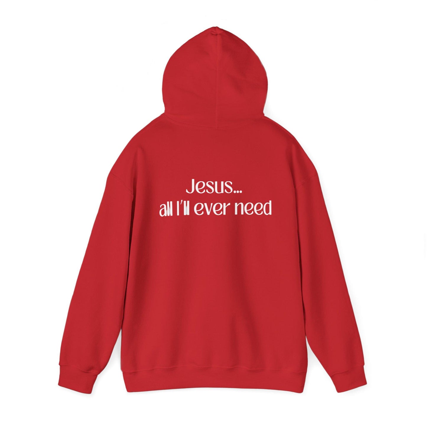 Christian Hooded Sweatshirt, Faith Based Sweatshirt, Jesus Sweatshirt,