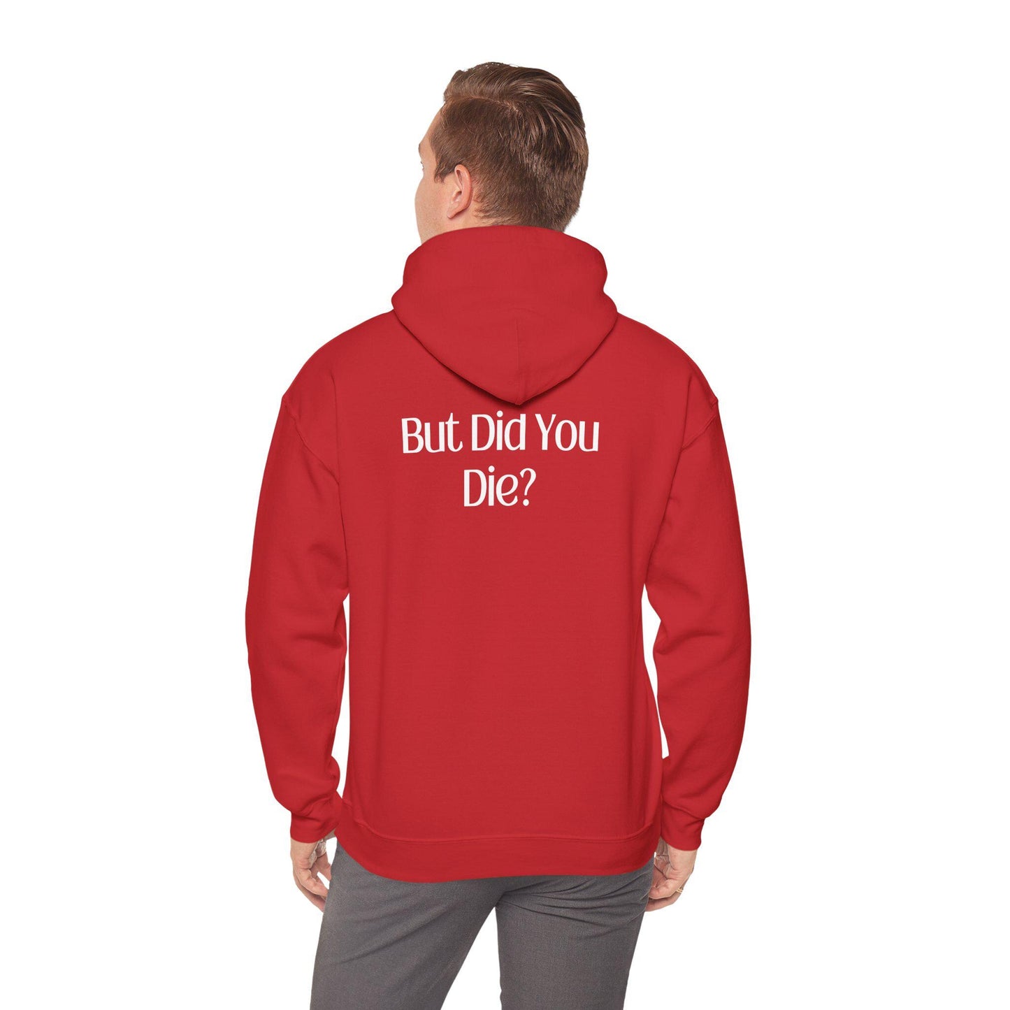 Funny "But Did You Die" Hooded Sweatshirt | Humorous Gift | Casual Wear | Unisex Hoodie