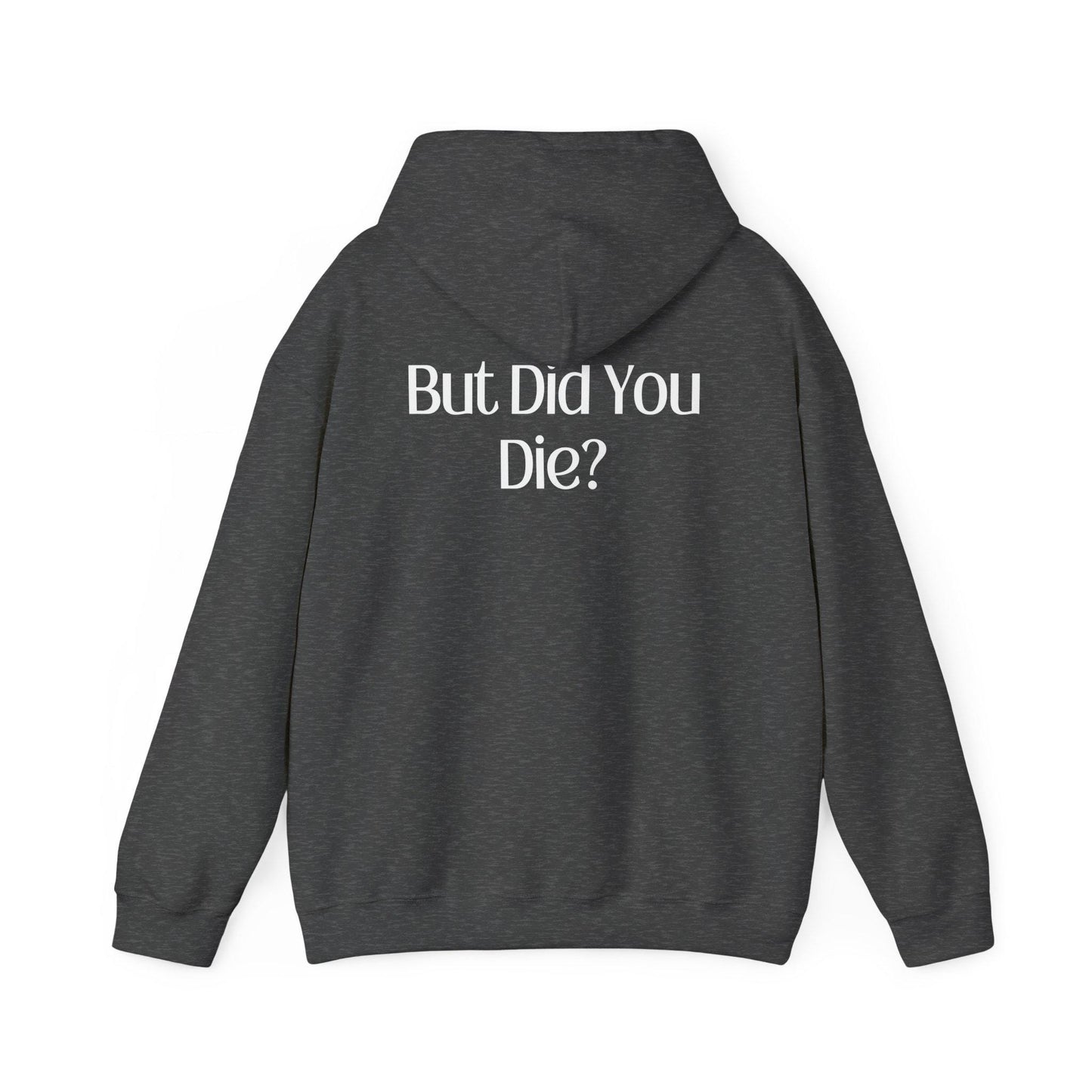 Funny "But Did You Die" Hooded Sweatshirt | Humorous Gift | Casual Wear | Unisex Hoodie