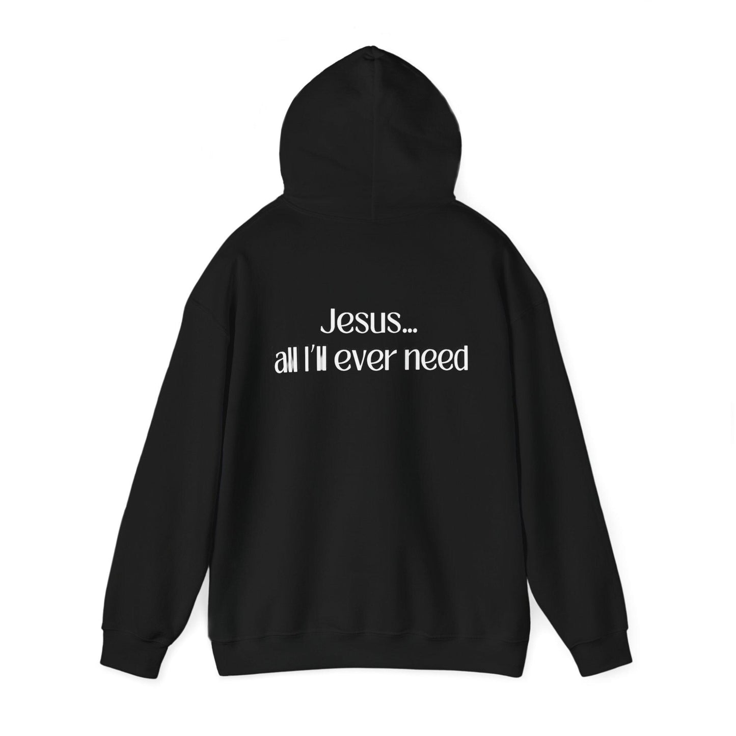 Christian Hooded Sweatshirt, Faith Based Sweatshirt, Jesus Sweatshirt,