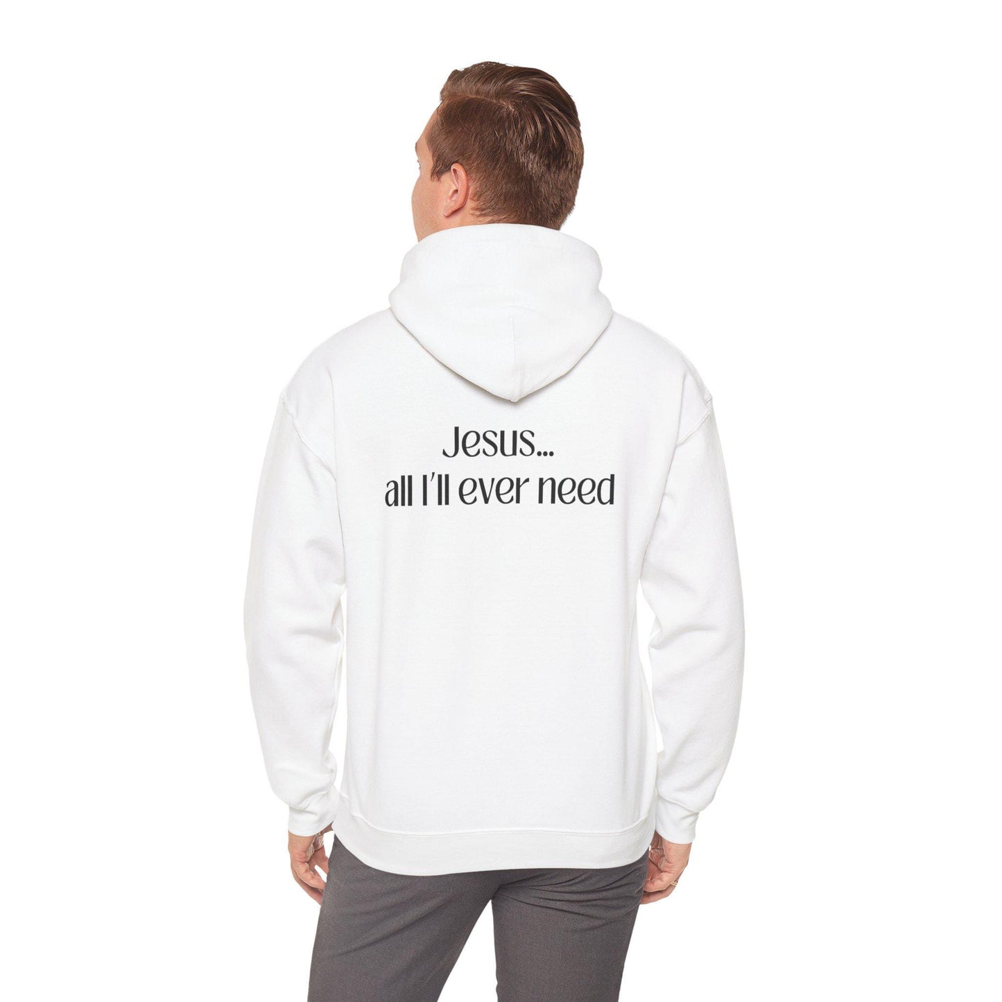 Christian Hooded Sweatshirt,  Faith Based Sweatshirt, Jesus Sweatshirt,