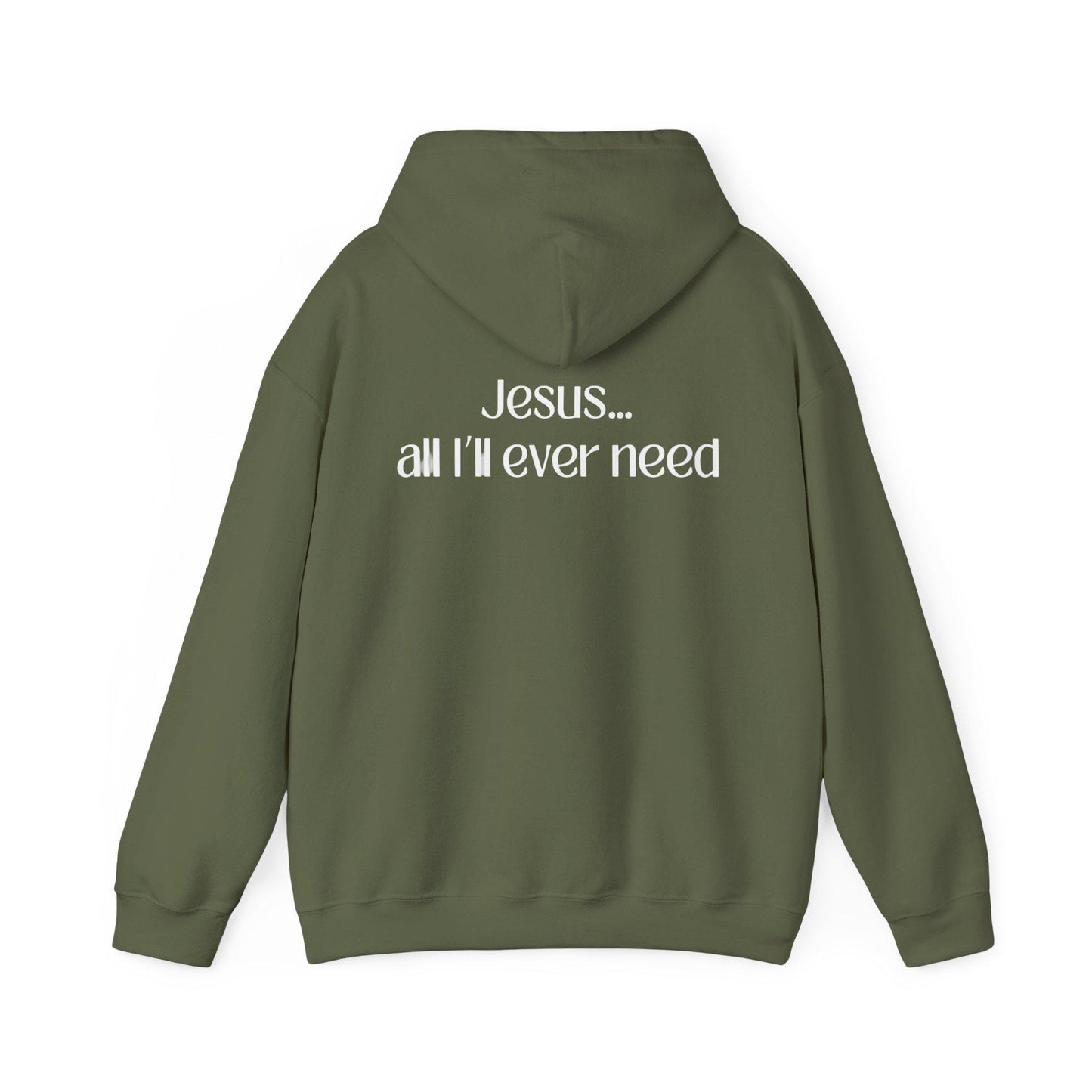 Christian Hooded Sweatshirt,  Faith Based Sweatshirt, Jesus Sweatshirt,
