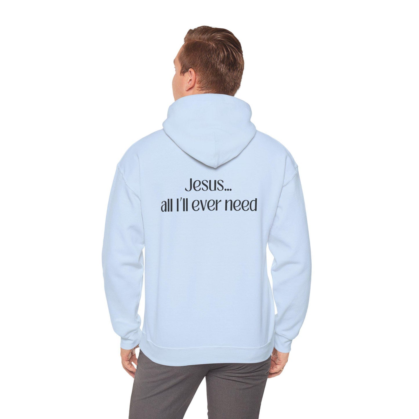Christian Hooded Sweatshirt,  Faith Based Sweatshirt, Jesus Sweatshirt,